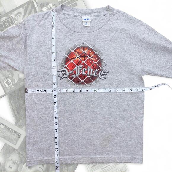 Gray y2k dfence basketball graphic - Picture 3 of 7